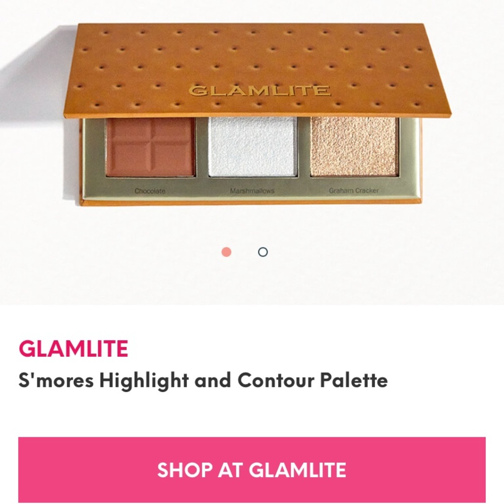 NWT Ipsy Glamlite S’mores Highlight & Contour Palette